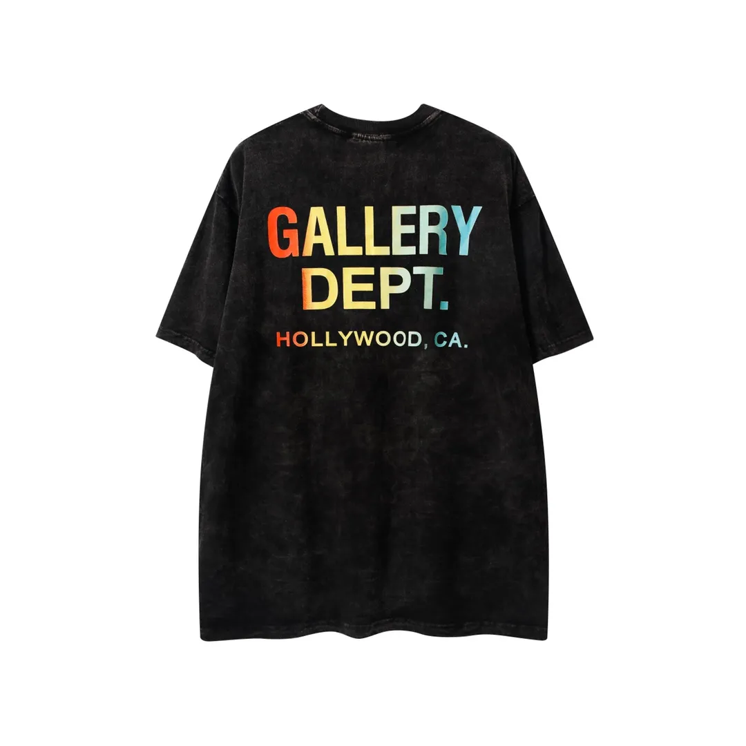 GALLERY. DEPT new short-sleeved T-shirt Style number: D2337 P116 Color: Black Size: S M L XL
